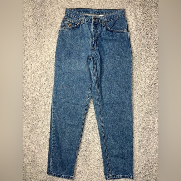 Diamond Cut Denim - Diamond Cut Jeans Womens 8 Vintage Union Made USA Cotton Relaxed Fit Traditional